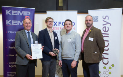 Cliveden Conservation recognised by the Oxford Preservation Trust Awards
