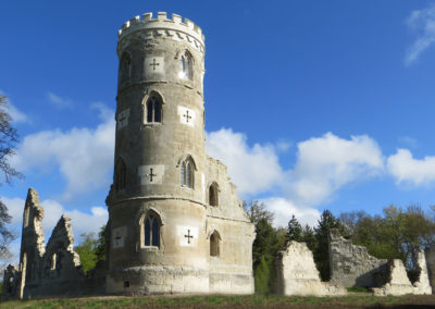Wimpole Gothic Tower Folly, National Trust, Cambridgeshire