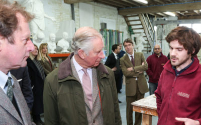 Our Norfolk Workshop Receives a Royal Visit