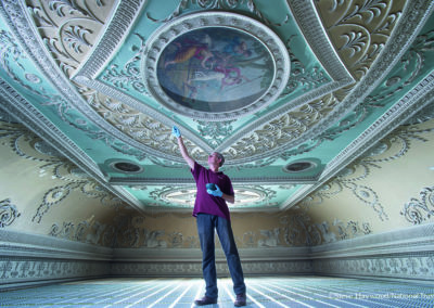 Conserving one of the world’s most  famous architect’s ceilings
