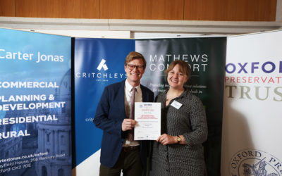 Christ Church Chapter House Wins Oxford Preservation Trust Award