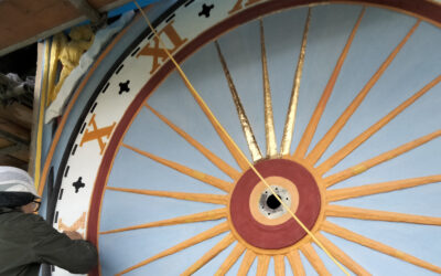 Wells’ famous medieval clock is restored