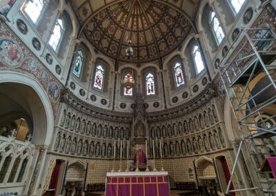 Restoring the lost murals of Gabriel Pippet, The Oxford Oratory