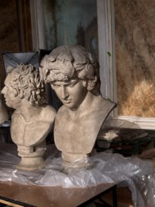 Two busts