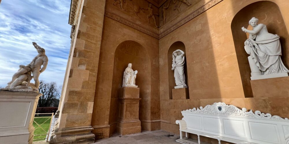 Statues at Stowe House 