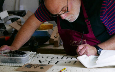 Barking’s eighteenth-century workhouse stone plaque restored