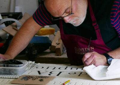 Barking’s eighteenth-century workhouse stone plaque restored